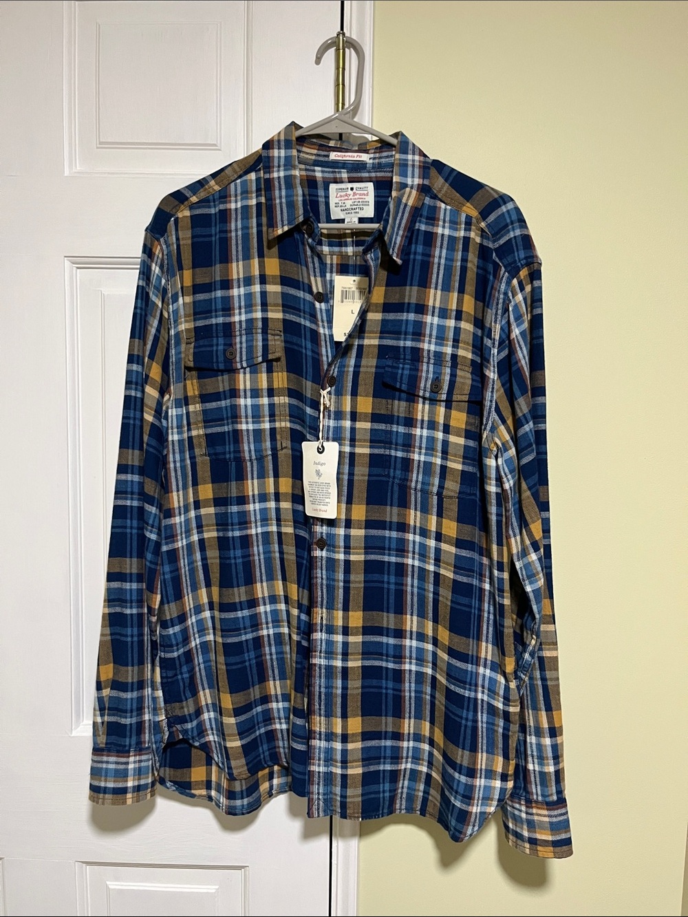 Men’s long sleeve button down